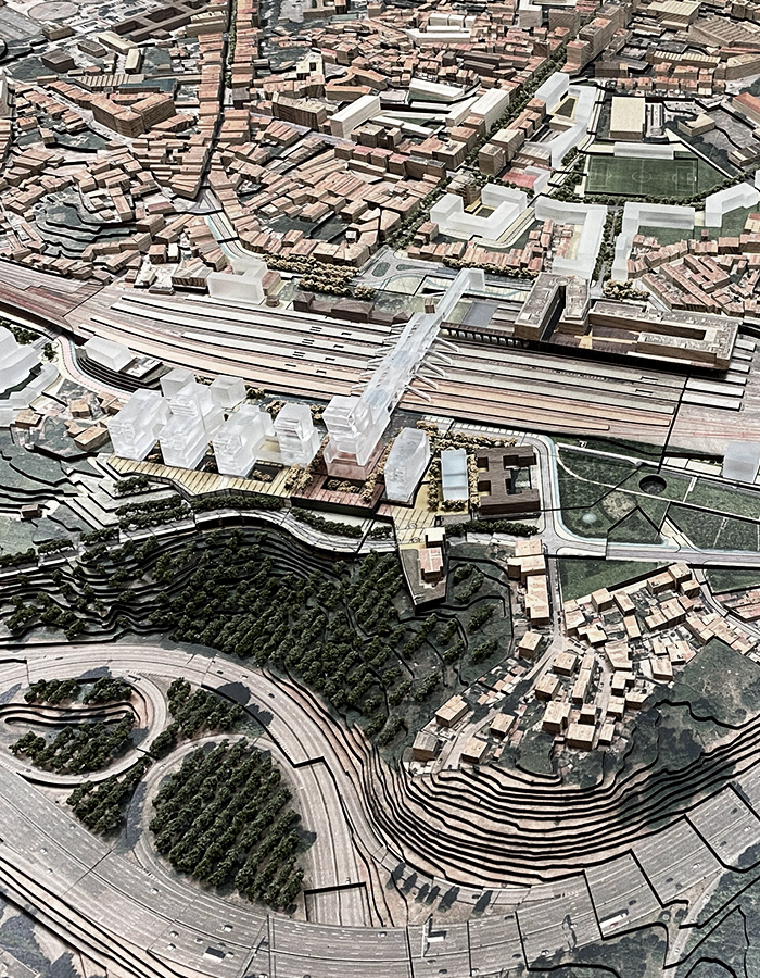 Porto Campanhã Urbanization Plan: station plaza and green mobility ring